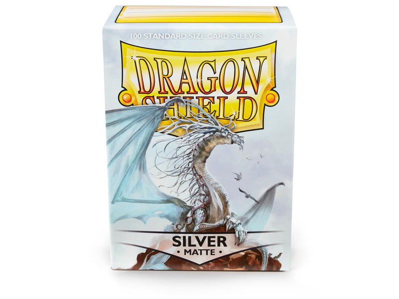 Dragon Shield Silver Matte x100