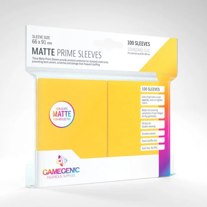 Gamegenic Matte Prime Sleeves