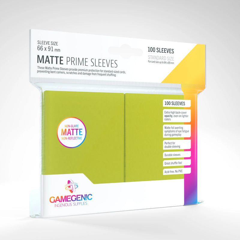 Gamegenic Matte Prime Sleeves