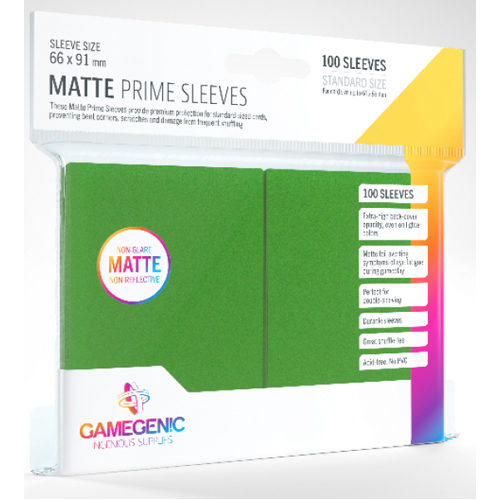 Gamegenic Matte Prime Sleeves