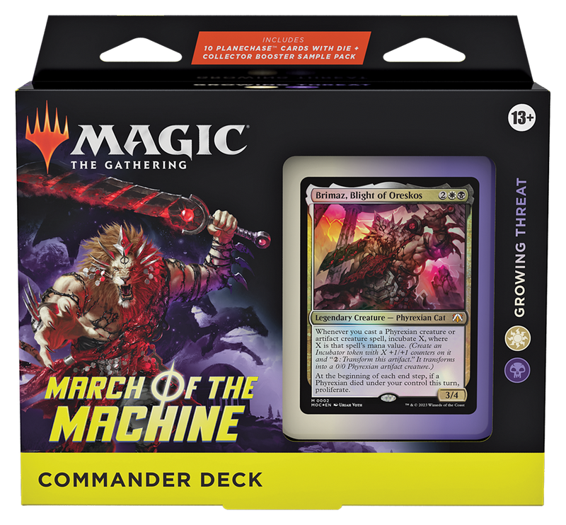 Magic: The Gathering March of the Machine Commander Deck - Growing Threat