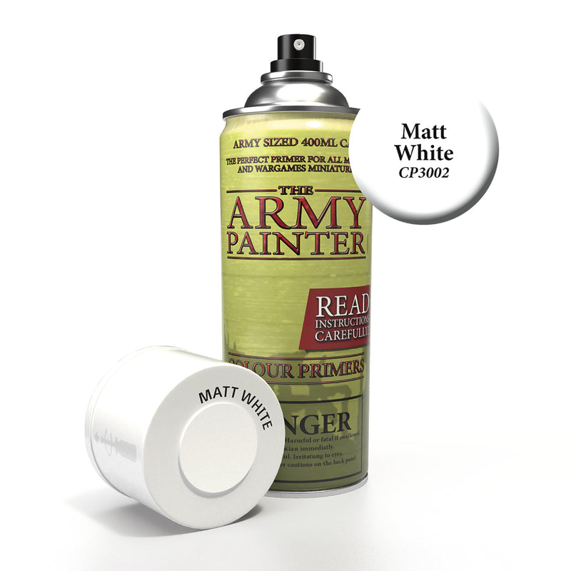 Army Painter Matte White Spray Primer