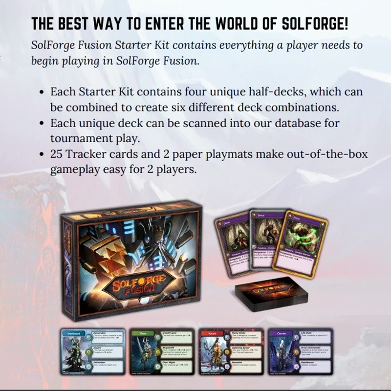 SOLFORGE FUSION: STARTER KIT