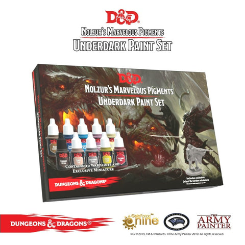 Nolzur’s Marvelous Pigments: Underdark Paint Set