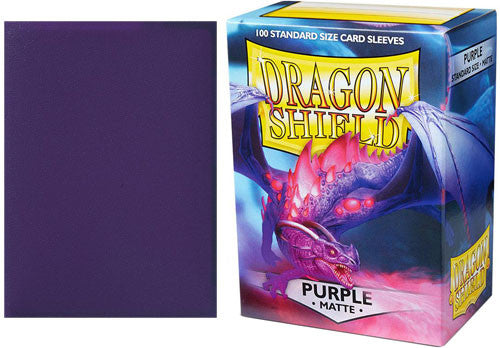 Dragon Shield Purple Matte x100