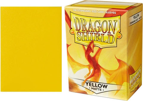 Dragon Shield: Matte: Yellow (100)