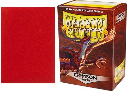 Dragon Shield Crimson Matte x100