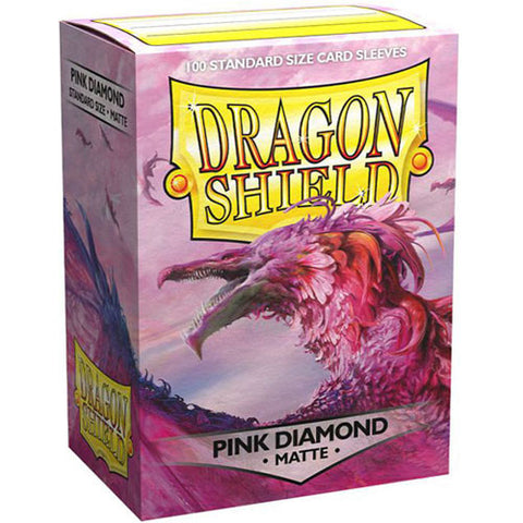 Dragon Shield: Matte: Pink Diamond (100)