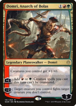 Domri, Anarch of Bolas (Japanese) [War of the Spark]