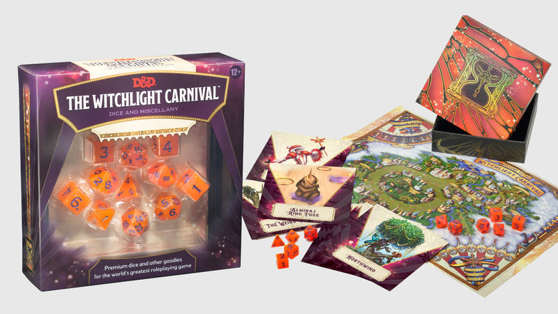 The Witchlight Carnival Dice and Miscellany