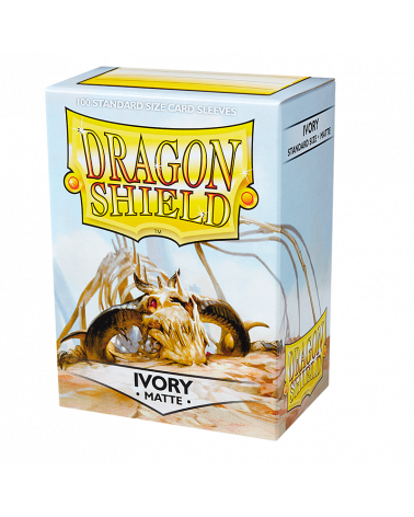 Dragon Shield Ivory Matte x100