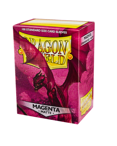 Dragon Shield: Matte: Magenta (100)