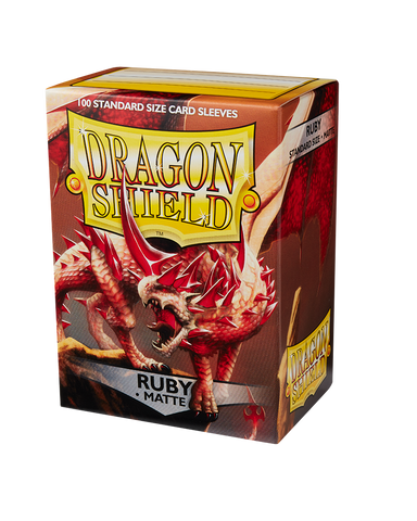 Dragon Shield: Matte: Ruby (100)