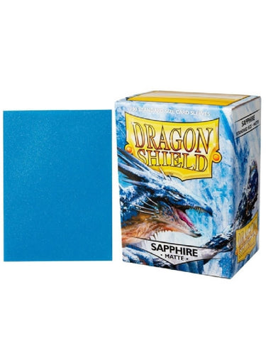 Dragon Shield: Matte: Sapphire (100)