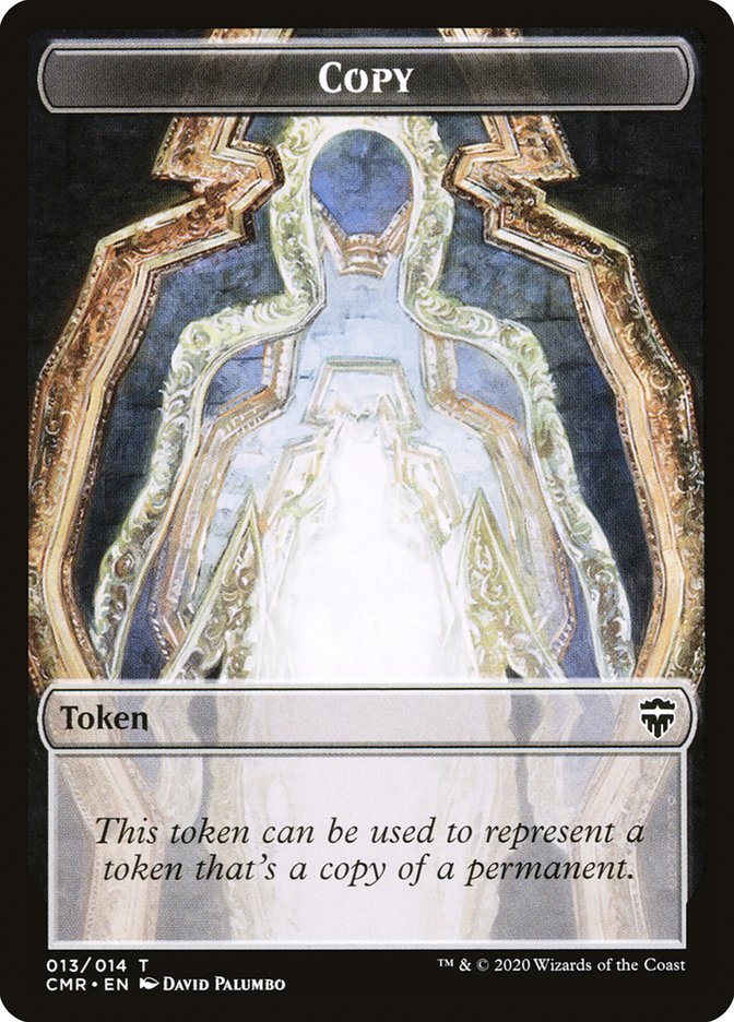Copy // Horror Token [Commander Legends Tokens]