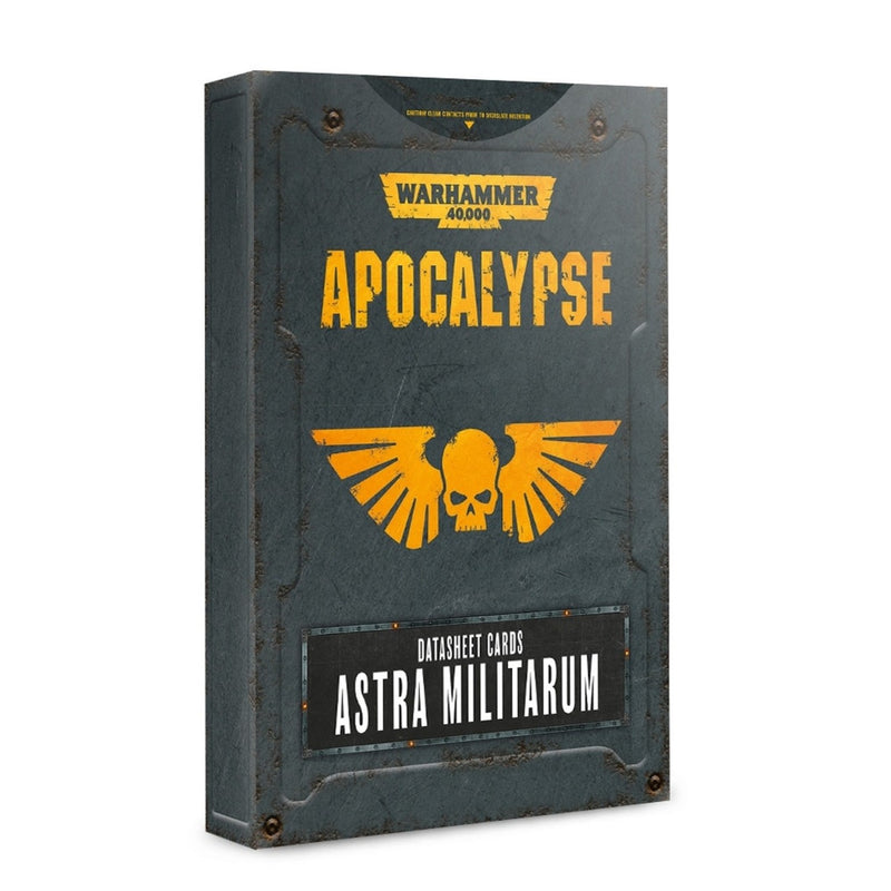 Apocalypse: Datasheet Cards Astra Militarium
