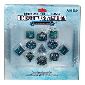 Icewind Dale Rime of the Frost Maiden Dice & Miscellany
