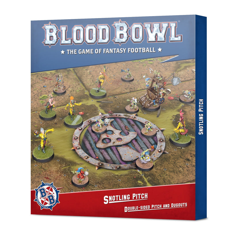 BLOOD BOWL SNOTLING PITCH & DUGOUTS