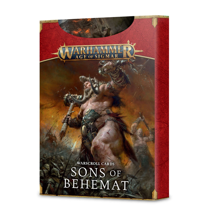 WARSCROLL CARDS: SONS OF BEHEMAT