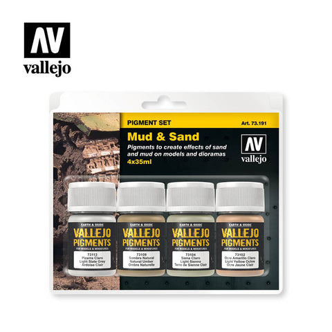 Vallejo Mud and Puddles Diorama Effects Set
