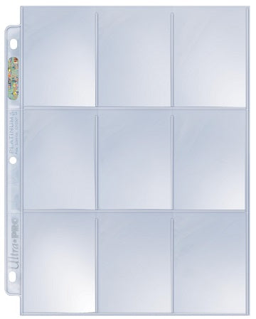 UP Binder Platinum Series Hologram 9-Pocket Page