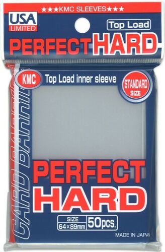 KMC Perfect Hard Sleeves x50