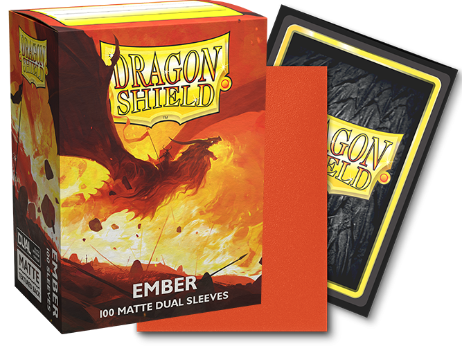 Dragon Shield Ember Dual Matte 'Alaric' x100