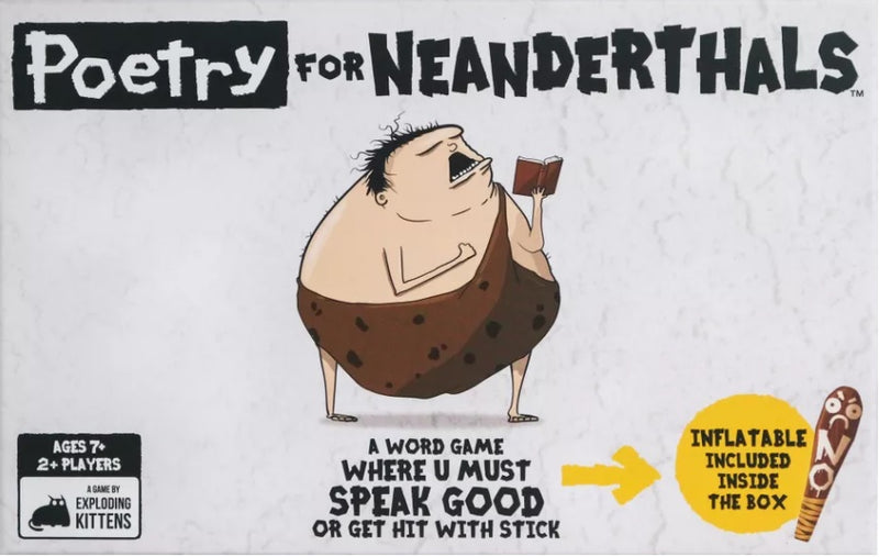 Poetry for Neanderthals