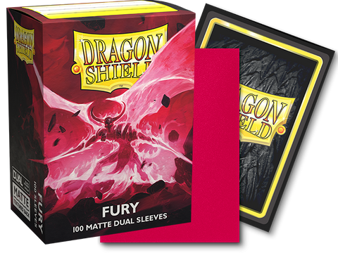 Dragon Shield: Dual Matte: Fury (Magenta) (100)