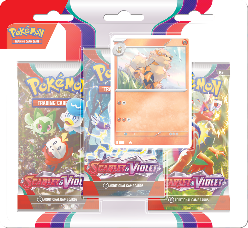 Pokémon TCG: Scarlet & Violet 3 Pack Booster Pack