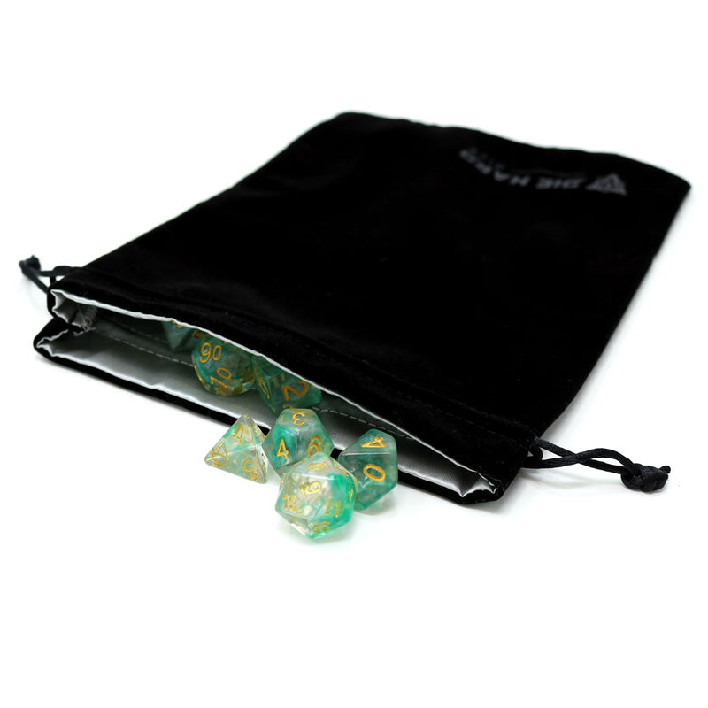 Die Hard Velvet Dice Bag (large black)