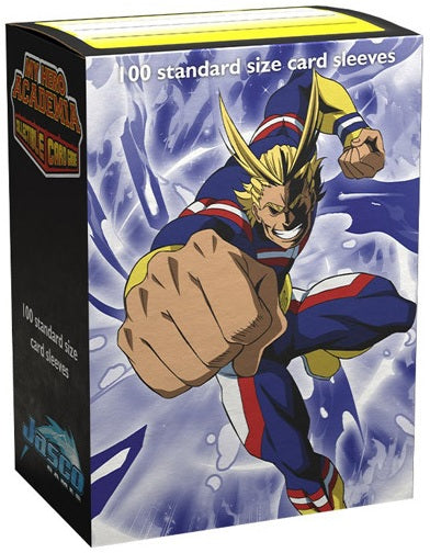 Dragon Shield Matte Sleeves - My Hero Academia All Might x100