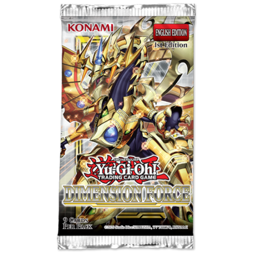 Yugioh Dimension Force Booster Pack