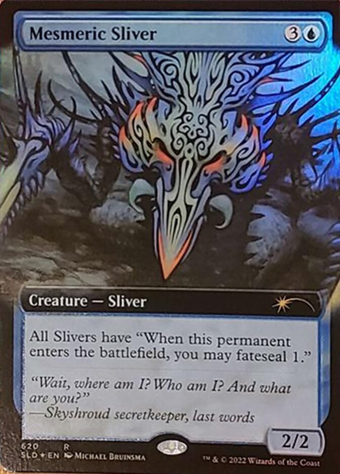 Mesmeric Sliver (Extended Art)  [Secret Lair Drop Series]