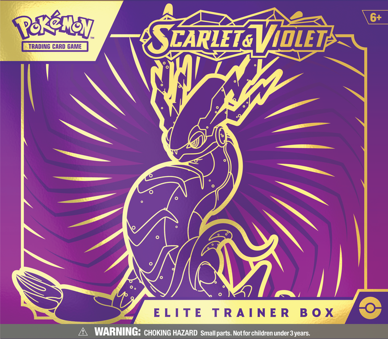 Pokémon TCG: Scarlet & Violet Elite Trainer Box (Miraidon) Violet