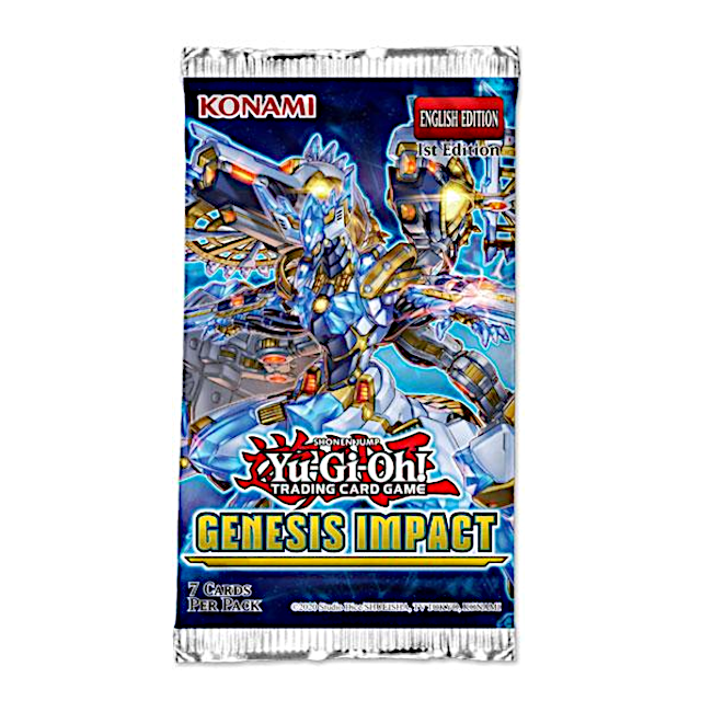 Yugioh Genesis Impact 1st Edition Booster Pack