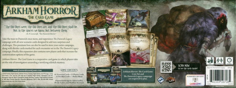 Arkham Horror: The Card Game - The Dunwich Legacy Campaign Expansion